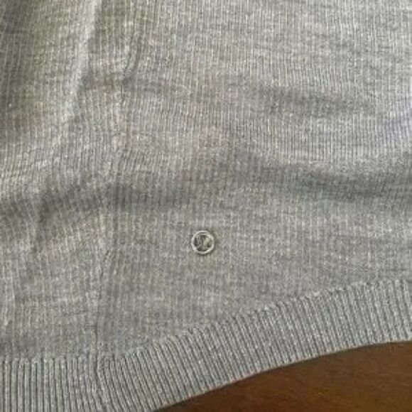 Lululemon Cabin Yogi Wrap Reversible Cardigan Sz 6 C32 - Picture 7 of 8